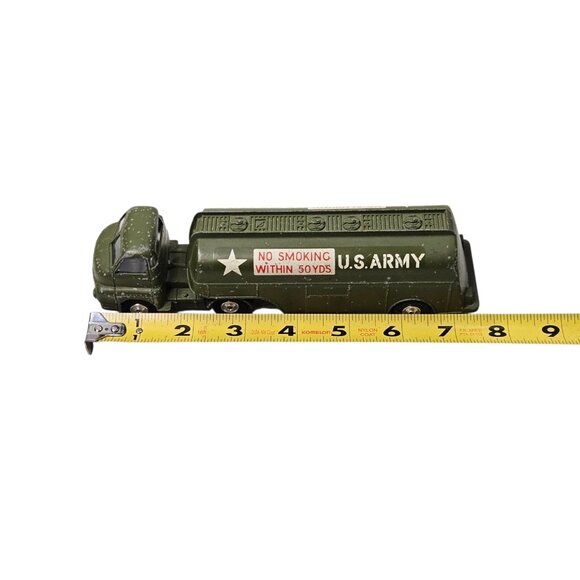 Corgi Big Bedford Tractor Unit US Army Tanker Truck Military Diecast Green 7.5" - Picture 8 of 13